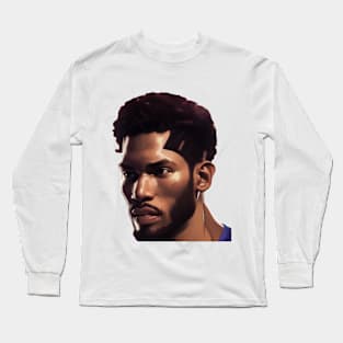 basket player Long Sleeve T-Shirt